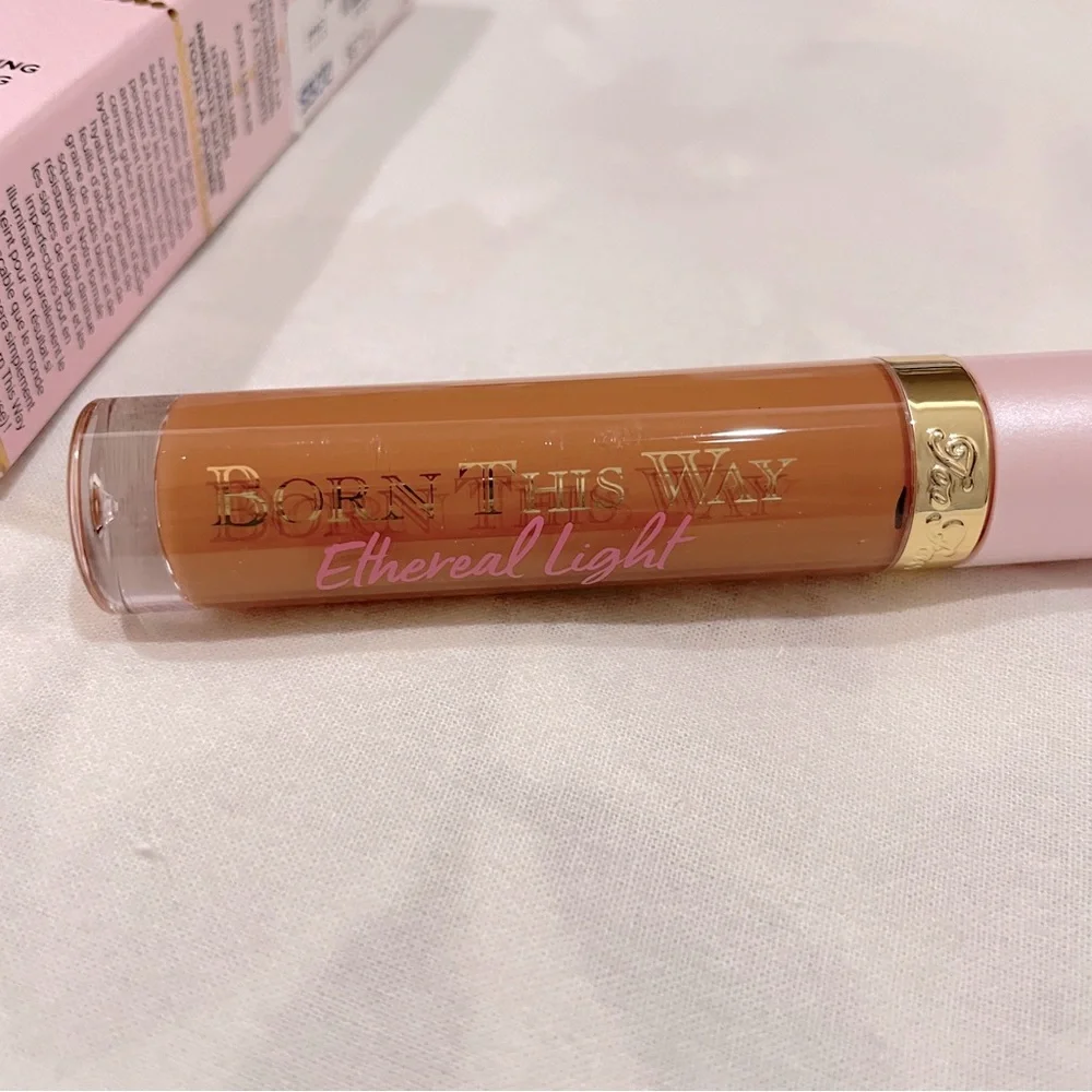 NEW‎ Too Faced Born This Way Ethereal Light Concealer Caramel Drizzle 5ml